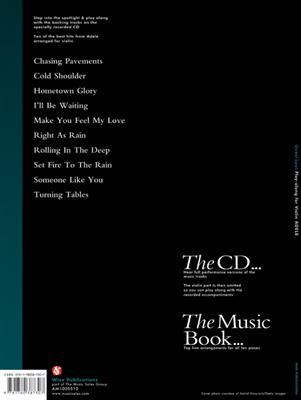Guest Spot - Adele Violin Play Along Book/Cd