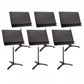 Manhasset Orchestral Short Shaft Concertino Music Stand in Black - Box of 6 Stands