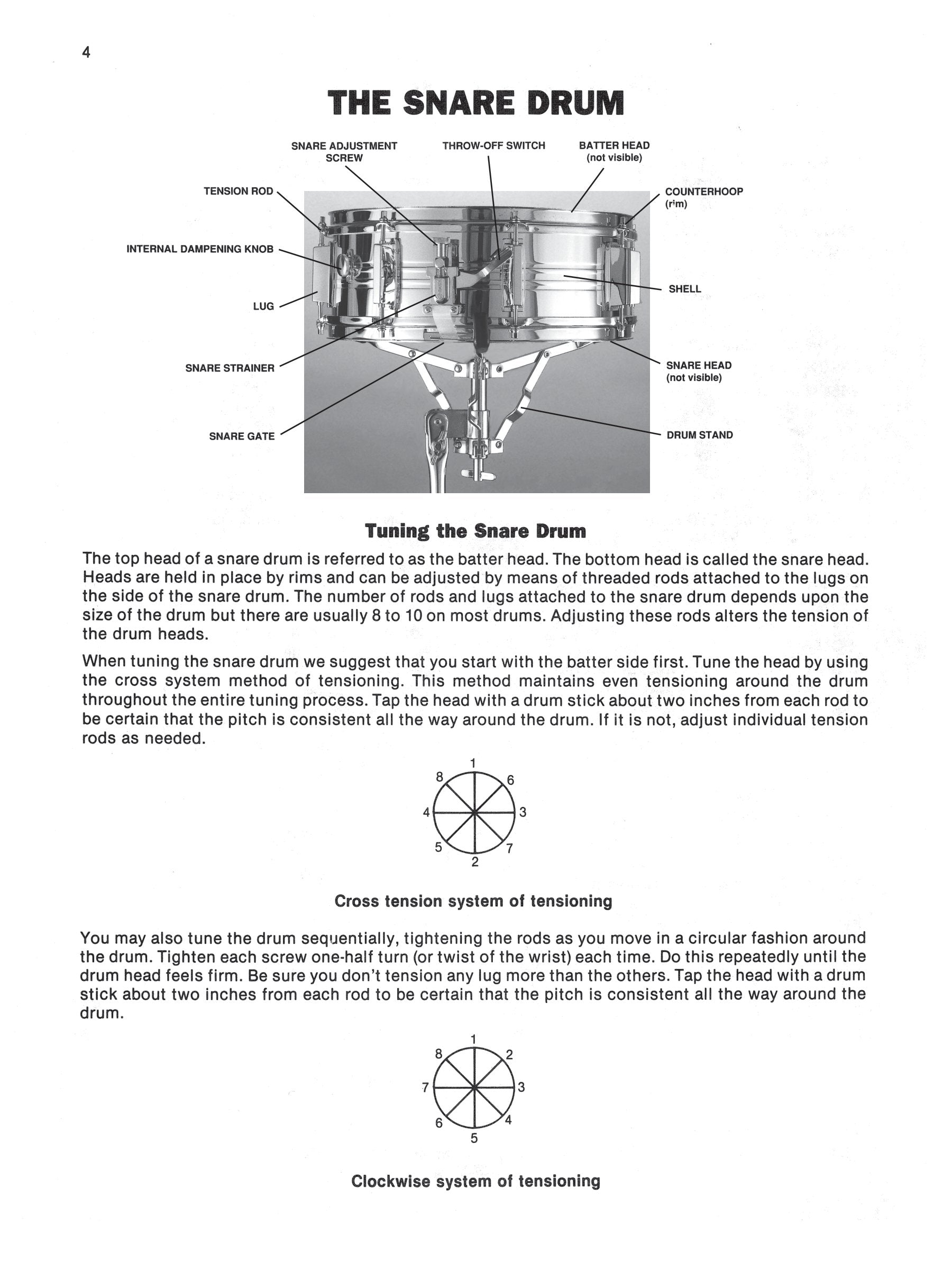 Alfred's Drum Method - Snare Drum Book 1 (Book/Olm)