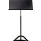 Manhasset Harmony Music Stand with Aluminium Desk - Black