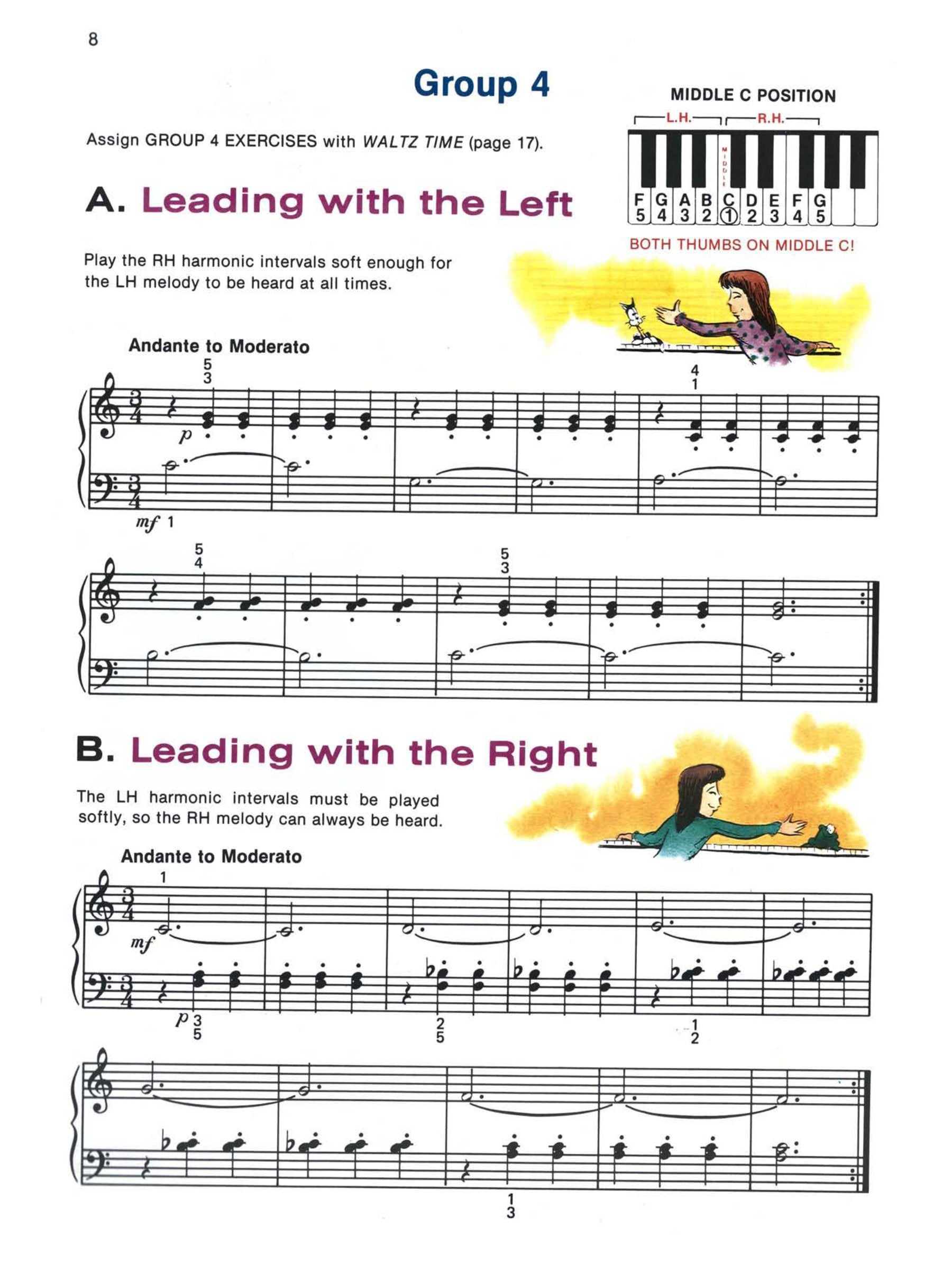Alfred's Basic Piano Library - Technic Book Level 1B